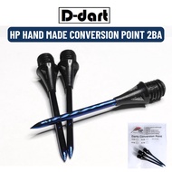HP HAND MADE CONVERSION DART POINT - BLACK BURNT (29mm) CONVERSION POINT THREAD 2BA (3pcs/Pack)