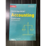 Collins Cambridge IGCSE Accounting Student’s Book 80% new (second hand)