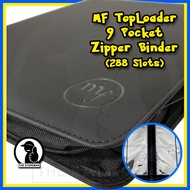 High Quality TopLoader 9 Pocket Zipper Binder | Pokémon & One Piece Cards Collection Holder / Toploa