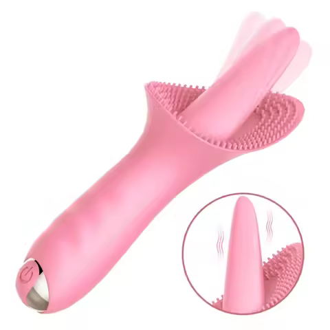 Clitoris Tongue Licking Vibrator Tongue Licking Nipple Clit Clitoris Stimulate Woman Sensory Toys To