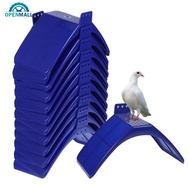 OPENMALL Pigeon Parrot Resting Stand Plastic Bird Perch Roost Platform for Bird Cage Pet Supplies Bi