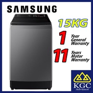Samsung 15kg Top Load Washer WA15CG5745BDFQ with Ecobubble™ Inverter Washing Machine