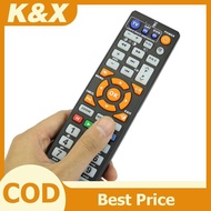K&X L336 Universal Smart Remote Control With Learn Function For TV BOX CBL DVD SAT New