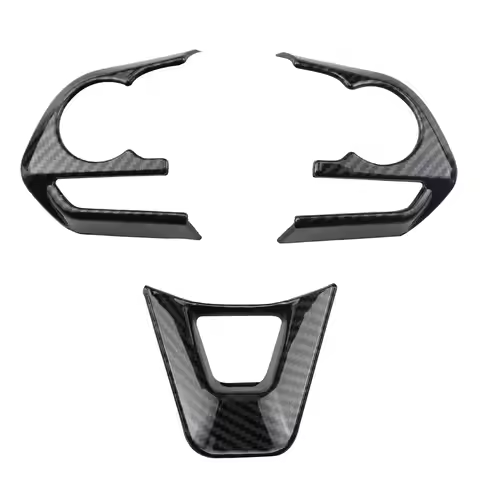 Car Steering Wheel Panel Decoration Cover Sticker for Toyota RAV4 XA50 Corolla E210 Corolla Cross 20