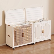 Clothes Storage Box Household Large-Capacity Quilt Storage Box Clothing Toys Plastic Foldable Large-