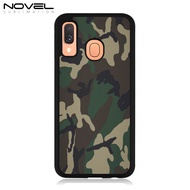 Phone Case Samsung Galaxy A4x Series A40 A41 A42 TPU Protection Army Camouflage Loreng AD