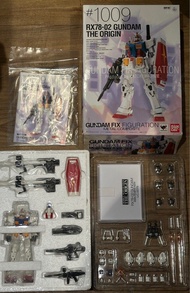 中古品 Bandai 機動戰士 高達 Mobile Suit Gundam Fix Figuration #1009 RX-78-02 THE ORIGN 超合金 METAL COMPOSITE rx