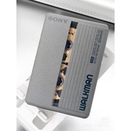 Sony WM-503 Cassette Player – Rare Gray Edition, 5-Copper Flywheel Version, Custom Clear Back Cover,