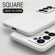 VIVO X70 X60 X50 X30 X27 Pro Plus Pro+ 4G 5G 2021 Straight Cube TPU Soft Phone Case