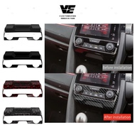 Vemart Honda civic fc car ac switch panel frame cover accessories