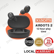 ◕✒☇[ORIGINAL] Xiaomi Redmi Airdots 2 TWS Wireless Earbuds Bluetooth 5.0 Mi True Basic Earphone