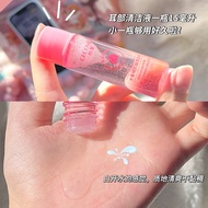 GECOMO Peach Ear Cave Liquid Ear Cleaner Ear Piercing Cleaning Liquid Ear Cave Cleaning Liquid Ear C