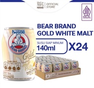 Nestle BEAR BRAND susu kaleng gold malt susu steril 140ml isi 24pcs 1karton