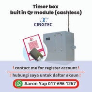 (Kotak Pemasa E-Dompet Peti Pemasa QR Bayar) E-Wallet Timer Box QR Pay Timer Box For Wahsing Machine