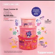 power canister tupperware / toples tupperware