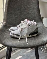 Jordan Air Jordan 3 Retro "White Cement Reimagined”皮革 白水泥 防滑減震 中幫 復古籃球鞋 GS 白灰色