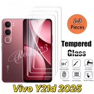 For Vivo Y21d 5G 2025 3PCS Tempered Glass For VIVO Y21D VivoY21d Vivo y21d Y 21 d Y21d 21Y 4G 5G 202