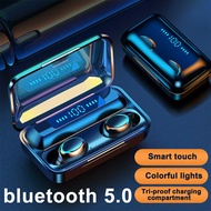 Original F9-5 / G28 TWS 5.0 Bluetooth Earphones Wireless Earbuds Touch Control Headset AirDots Gamin