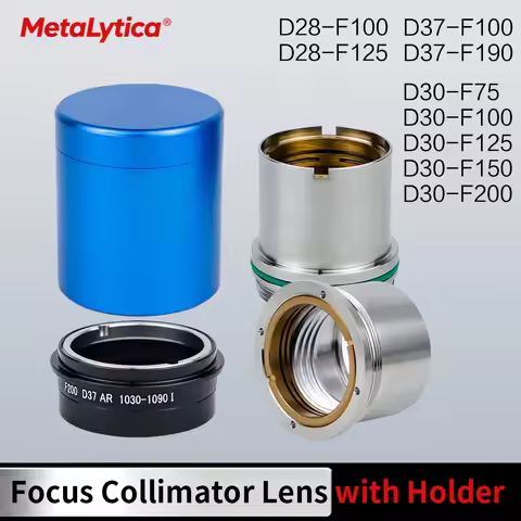 WSX Laser focusing collimator tube D30 D37 F75 F100 F125 F150 F200 for KC13 KC15 NC30 NC30 WSX Laser