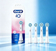 Oral-B iO Gentle Cleaning Electric Toothbrush Heads 4 Pieces Gentle Tooth Cleaning Toothbrush Attach