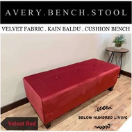 4FT AVERY OTTOMAN BENCH CHAIR #BENCH CHAIR #BENCH STOOL#READY STOCK
