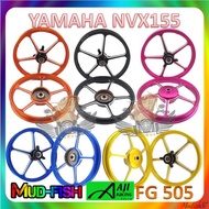 AJI RACING YAMAHA NVX155 CUSTOM HUB FG 505 SPORT RIM NVX 155 (1.60 X 17 )
