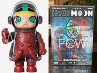 400% MEGA SPACE MOLLY HELLO MOON 你好，月亮 宇航員 太空人 POP MART POPMART 泡泡瑪特