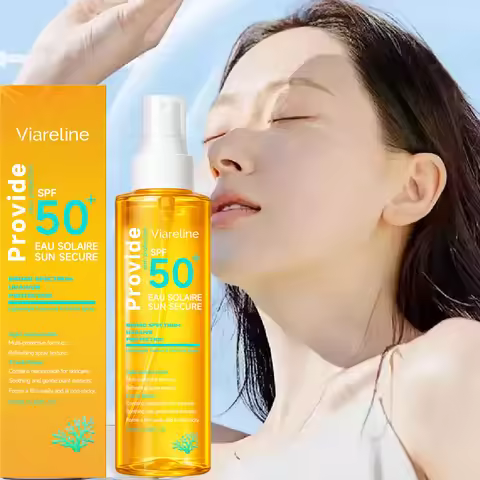 Coral Reef Safe Sunscreen Spray Waterproof Sweatproof Resistant Prevent Sunburn Moisturizing Refresh