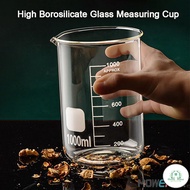 GD High Borosilicate Glass Measuring Cup 50/100/150/250/500/1000ml Clear Cup Heat resistant explosio