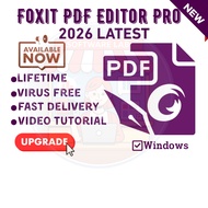 Foxit PDF Editor Pro 2026 Latest with Installation Tutorial (Windows)