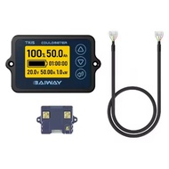 Coulometer Battery Tester Voltage Current Indicator Professional Vehicle Battery Capacity Indicator