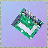 (C Z G L) MSATA SSD to SATA 2.5" 6.0Gb Adapter Converter Card Riser Module Mini PCIE Expansion Card 