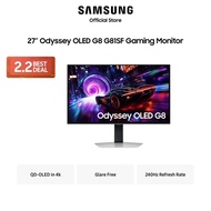Samsung 27" Odyssey OLED G8 G81SF UHD 240Hz Gaming Monitor/ LS27FG812SEXXS