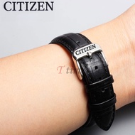 18mm 19mm 20mm 21mm 22mm 24mm Watch Strap Relplacement Leather Band Men Women Wrist Bracelet Slub Pattern Watchband for Citizen Pin Buckle with Logo
