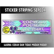 Polygon STYLE STRIPING Stickers POLYGON STYLE STRIPING Stickers