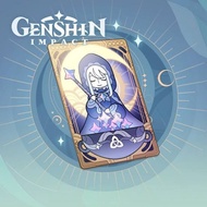 BLESSING OF THE WELKIN MOON GENSHIN IMPACT VIA UID + STICKER CHARACTER