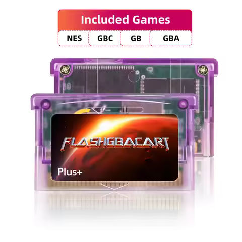 REMANK FLASHGBACART 100+Retro Game NES Flash V1.5 Flash GBA Cart RTC Flash 1M with GBA GBC GB NES Co