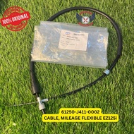 [100% ORI] OK WMOTO EZ125 SCOOTER CABLE, MILEAGE FLEXIBLE EZ125i  Part No :61250-J411-0002