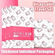 Disposable Bed Sheet Set Disposable Travel Bedding Set Disposable Bed Sheet Quilt Cover Disposable T