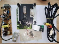SEGA Saturn 土星 SS原裝拆機零件，(己開心)光碟機，開心讀碟卡，110v power，開關制零件，視頻線