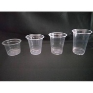 Plastic cups 10oz 12oz 14oz 16oz @50 cups