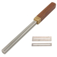 COD-Guitar Fret Crowning File,Fret Edge File,Fret End Rounded Tool,Three Radius Slot&File,Multi-Func