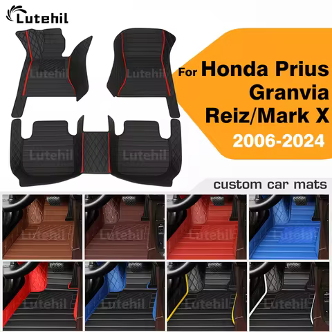 For Toyota Prius Granvia Reiz/Mark X 2006-2024 Reiz/Mark X 2007-2016 Custom Car Floor Mat Automobile