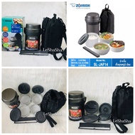 New Item S!!Zojirushi Food Lunch Box Vacuum Thermos Container Temperature Bag Flask SL-JAF14