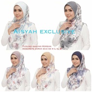 (Saiz L) Tudung Sarung Aisyah Exclusive