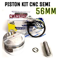PISTON CNC SEMI DOME ESPADA 53MM 56MM 57MM