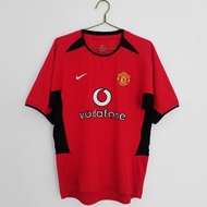 Retro Jersey 2002-04 Season At Manchester United Sports Football Uniform
