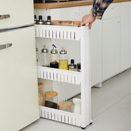 [in stock] Rolling Kitchen Gap Storage Rack Multi-layer Desktop Gap Shelf Storage Rack Bathroom Gap 