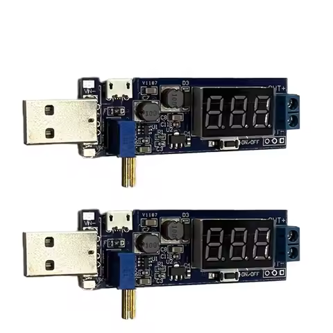 USB DC Boost Buck Converter USB Step UP / Down Power Supply DC Boost Module DC-DC 5V To 3.3V / 12V A