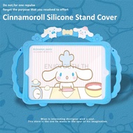 Cinnamoroll Blue Cartoon Case for Huawei MatePad 11 T10 T10S MatePad 10.4 2022 Pro 10.8 Silicone Cover M5 Lite 10.1 8.0 MediaPad T5 10.1 M6 10.8 8.4 Stand Bracket Protective Case